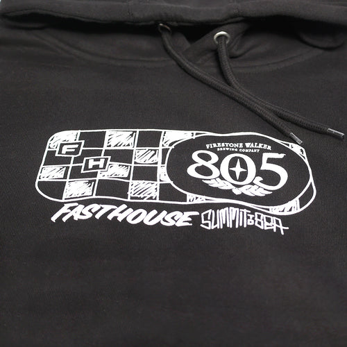 FH X 805 Purpose Hooded Pullover - Black