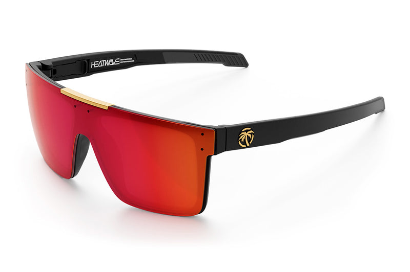 PERFORMANCE QUATRO SUNGLASSES: SUNBLAST RED/ORANGE Z87+