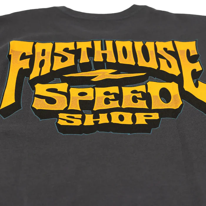 Record SS Tee - Graphite Black