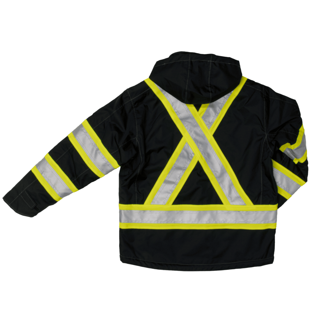 Fleece Safety Jacket - Black