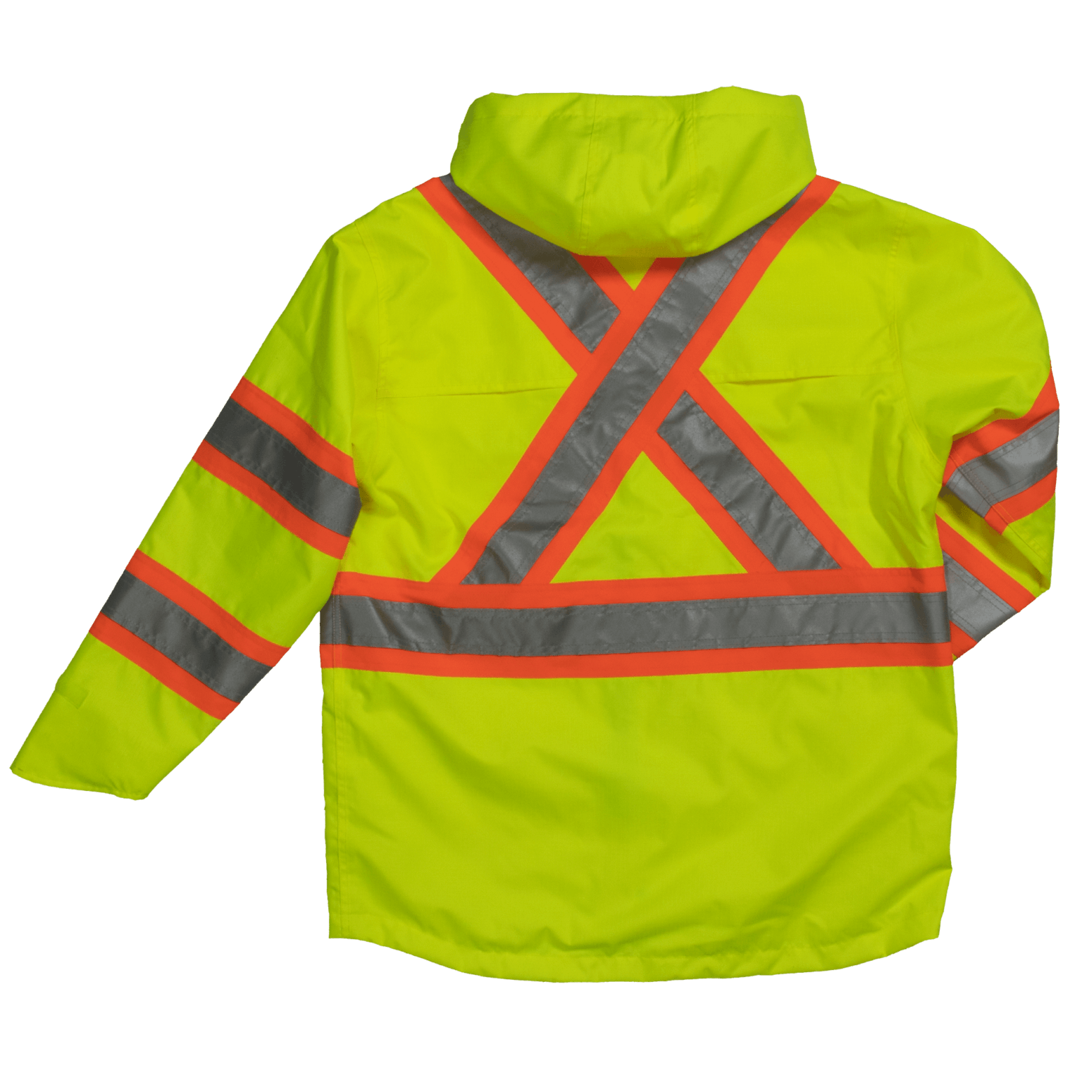 Safety green 2025 rain jacket