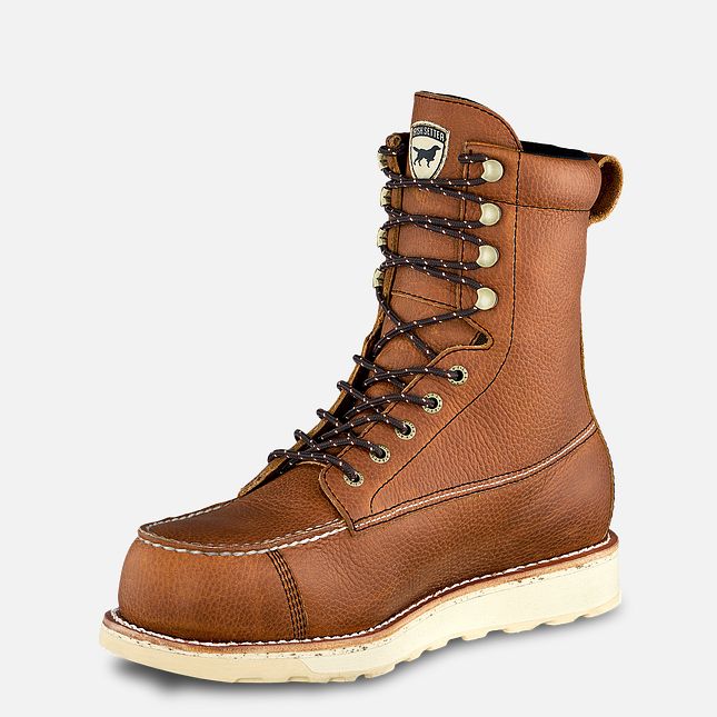 Wingshooter St Men’s 8’’ WP Leather Safety Toe Boot - Brown