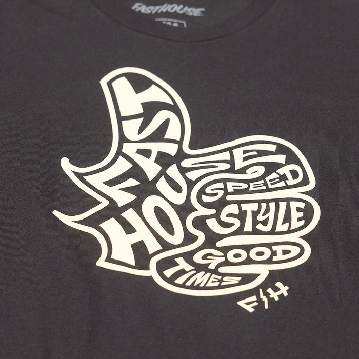 Youth Satisfaction SS Tee - Black