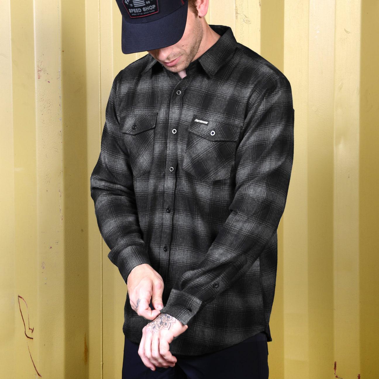 Saturday Night Special Flannel - Grey/Black - Purpose-Built / Home of the Trades