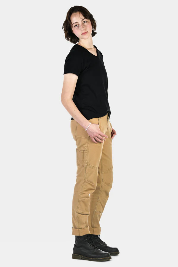 Women's GO TO Stretch Canvas Pant - Sawdust Brown