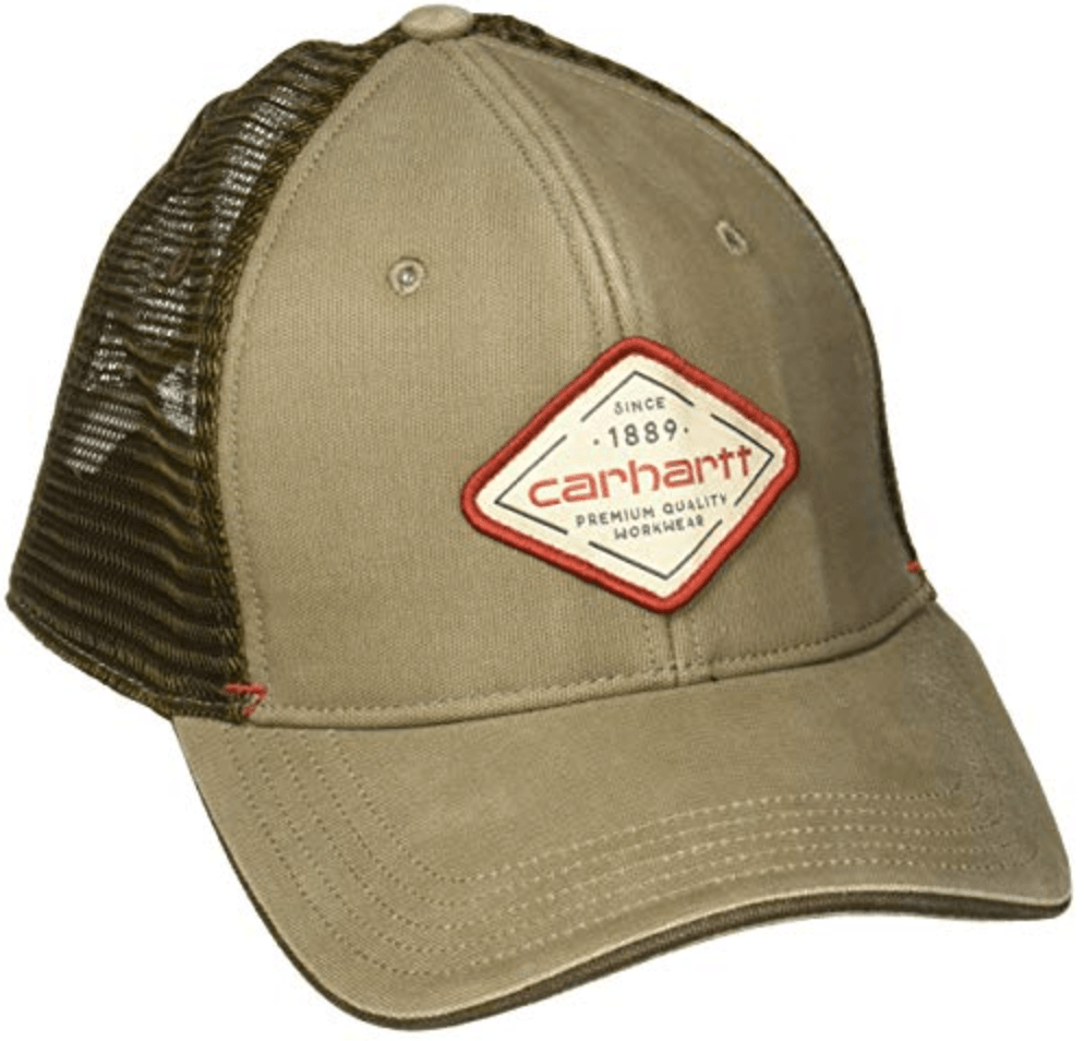 Meshback Graphic Cap - Light Brown - Purpose-Built / Home of the Trades