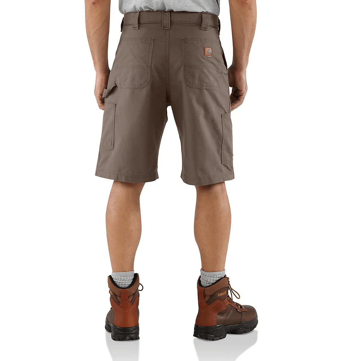 Loose Fit Canvas Utility Work Short