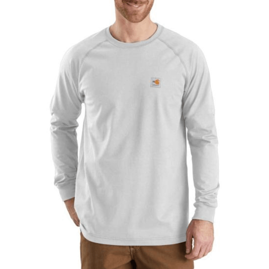 FR Force Long Sleeve T-Shirt - Light Grey - Purpose-Built / Home of the Trades