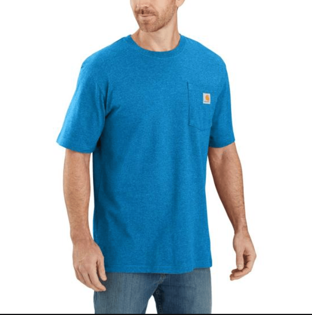 K87 - Loose fit heavyweight short-sleeve pocket t-shirt - Marine Blue (Seasonal) - Purpose-Built / Home of the Trades
