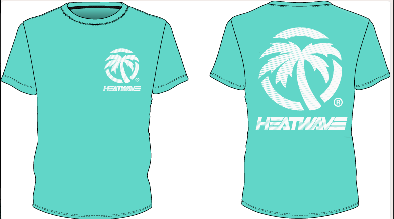 Heat Wave Hydro T-Shirt - Teal