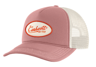 Women's Graphic Trucker Hat, Rose Tint