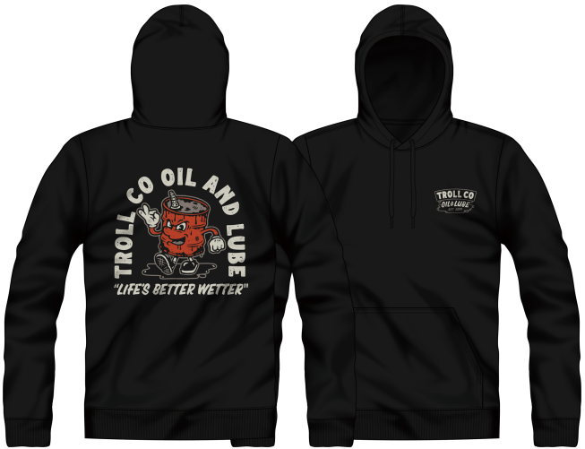 Better Wetter Hoodie, Black