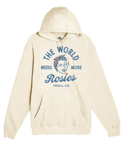 Women’s Retro Rosie Hoodie, Sandshell