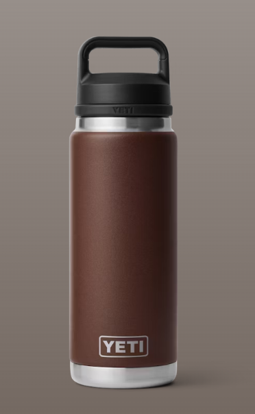 Rambler® 26 oz Water Bottle w/Chug Cap - Wetlands Brown