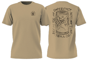Pay Time Tee, Tan