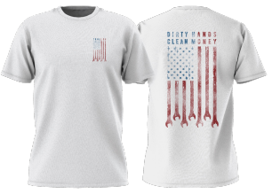 DHCM Flagship SS Tee, White