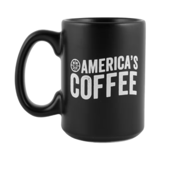 America’s Coffee® 2.0 Ceramic Mug - Black