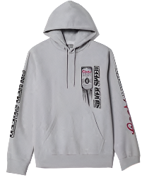 Coors Light Silver Speed Hoodie- Heather Grey