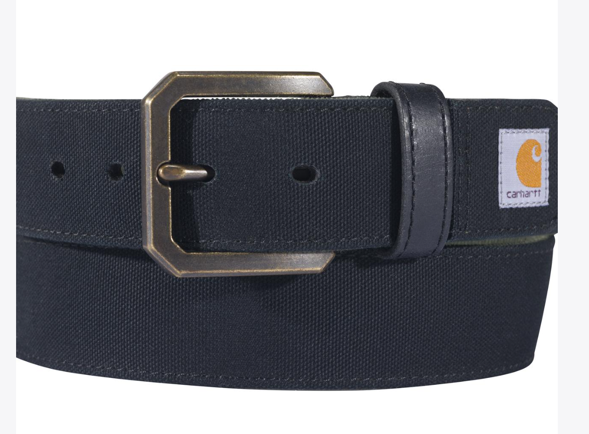 Canvas Duck Belt- Black