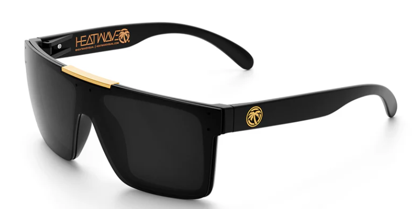 Quatro Z87 Black/Gold Bar - Black Lens
