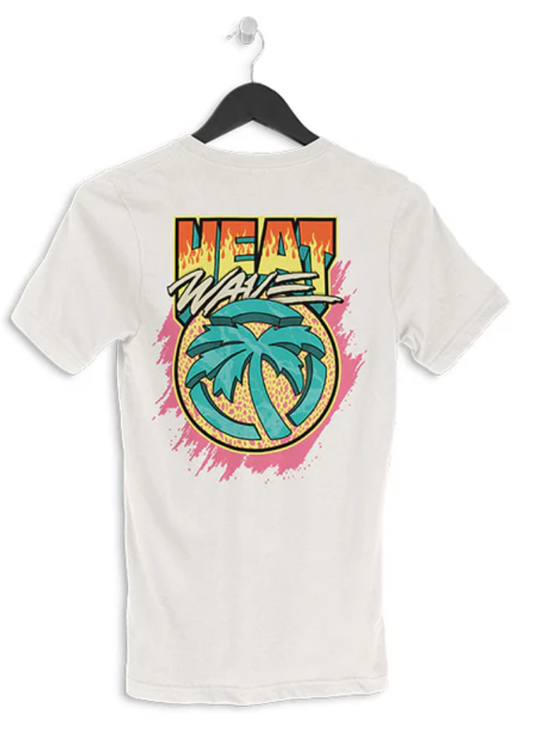 Heat Wave Intense T-Shirt-White