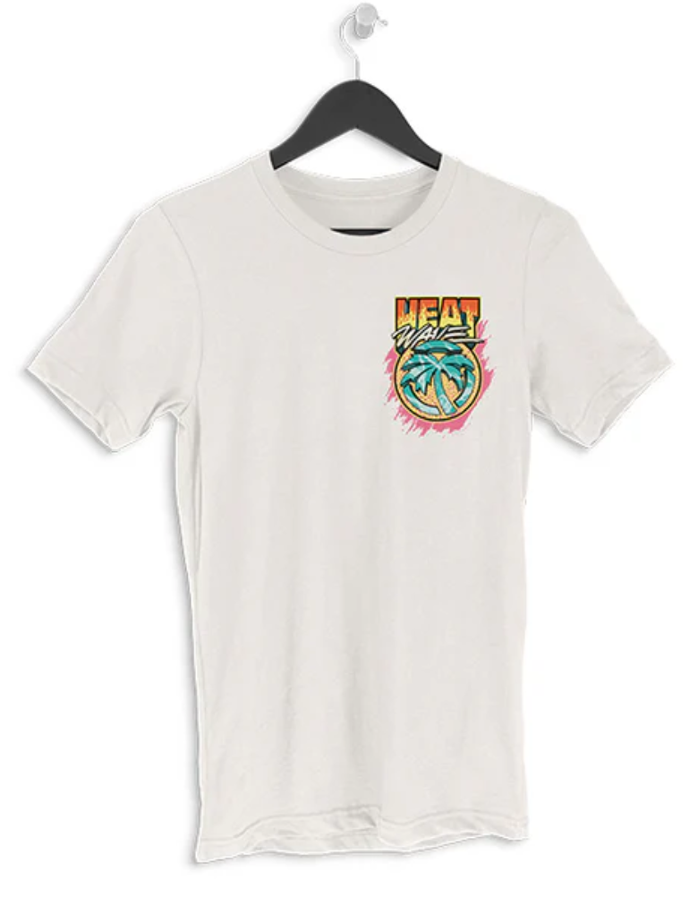 Heat Wave Intense T-Shirt-White