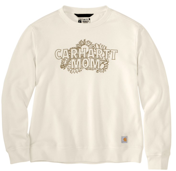 Women's Sawyer Mother Crewneck Sweatshirt- Eggshell