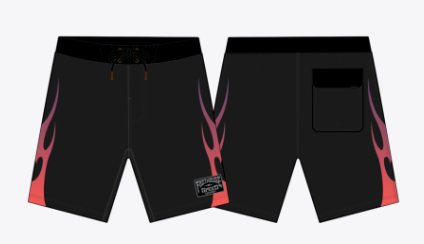 Scorched 21" Boardshort - Vintage Black