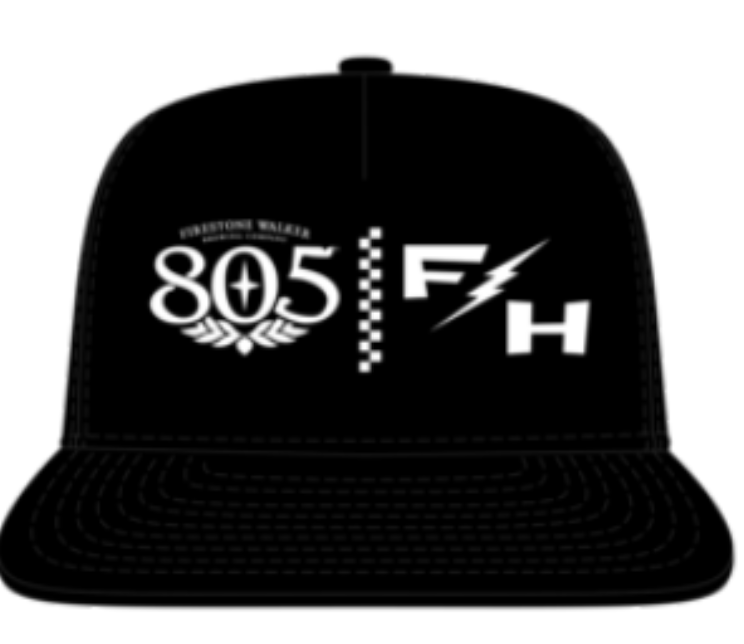 805 Bond Hat- Black/Black