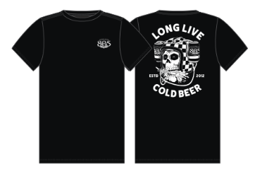 805 Helmet Head S/S Tee - Black