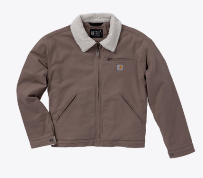Women's Sherpa Detroit Jacket- Stone Brown