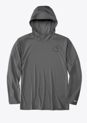 Force Sun Defender™ Relaxed Logo Hoodie-Steel Heather