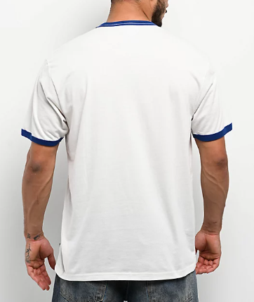 Ford King of the Mountains SS Ringer Tee- White