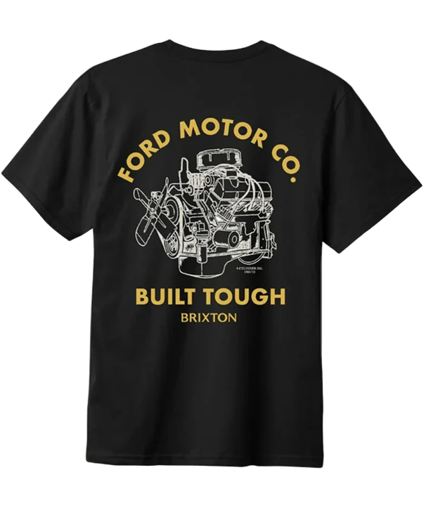 Ford built Tough S/S Standard Tee - Burnt Rubber