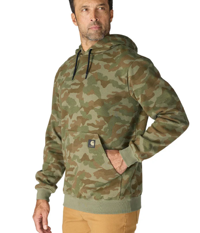 Marquette Camo Sweatshirt- Army Green Camo