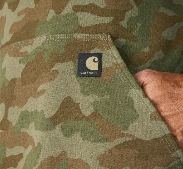 Marquette Camo Sweatshirt- Army Green Camo