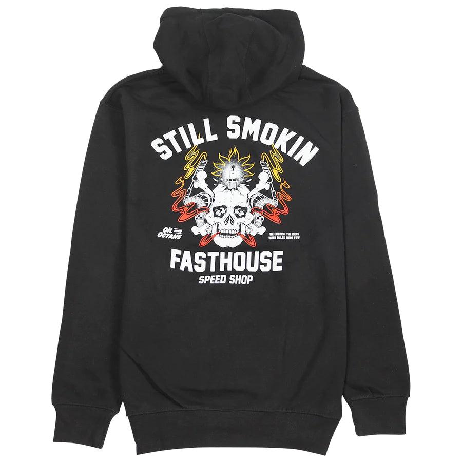 Smoke & Octane Hooded Pullover - Black - Purpose-Built / Home of the Trades