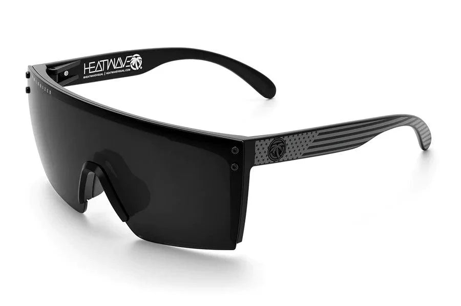 Lazer Face Sunglasses: Stars & Stripes Socom Z87 Black Polarized - Purpose-Built / Home of the Trades