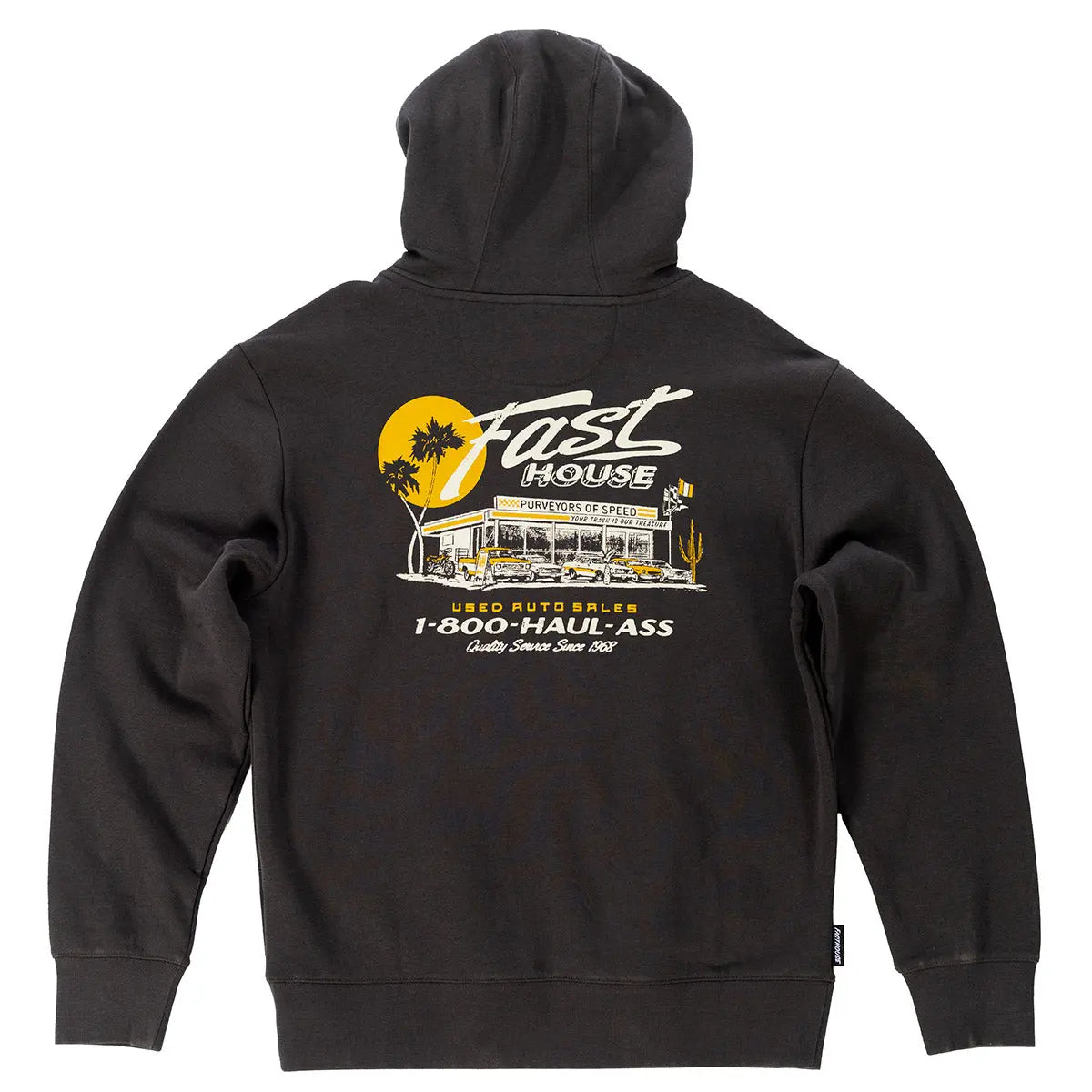 Sunset Hooded Pullover - Vintage Black