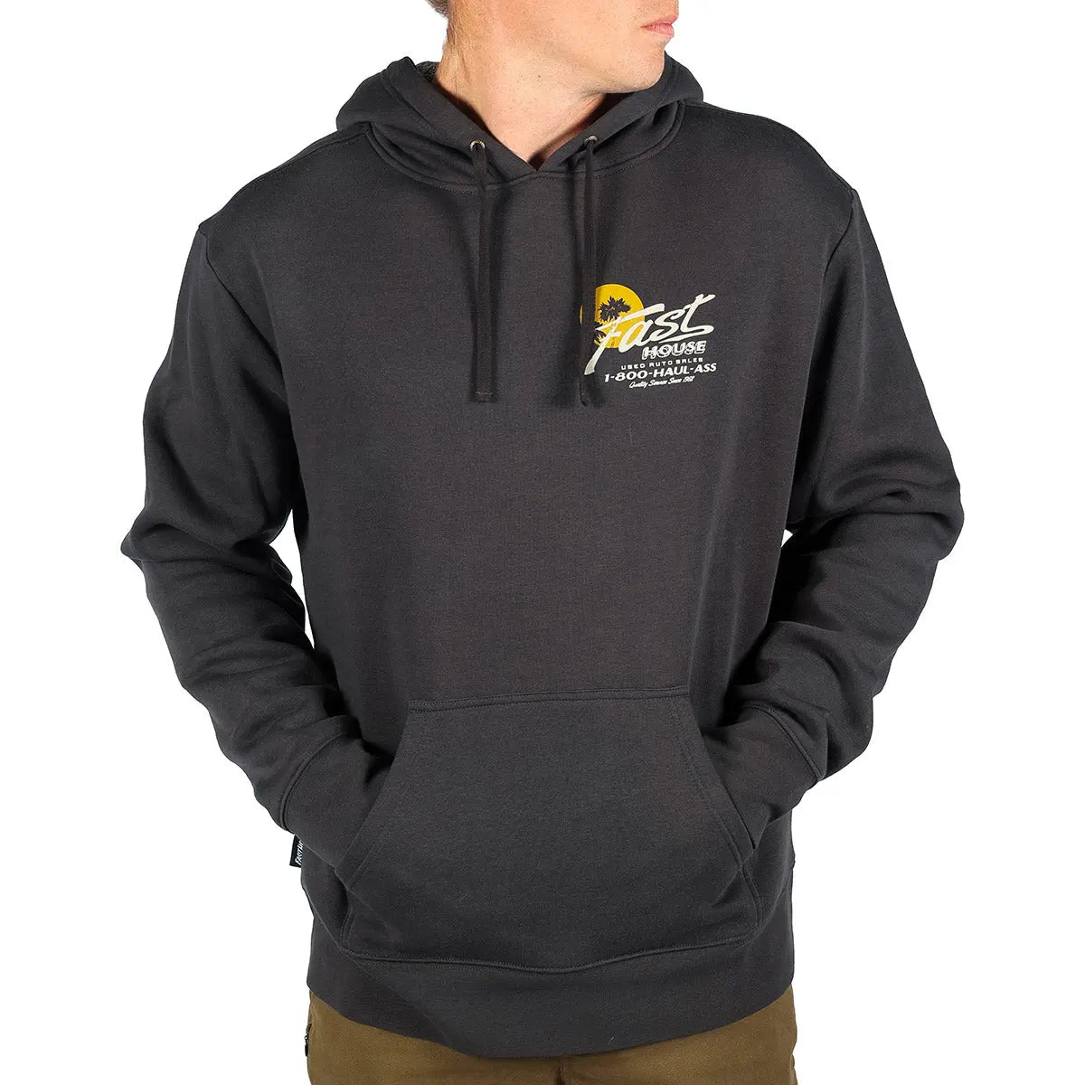 Sunset Hooded Pullover - Vintage Black