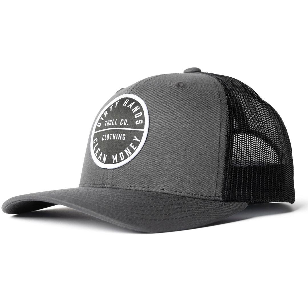360 DHCM Curved Brim Hat: Charcoal - Purpose-Built / Home of the Trades