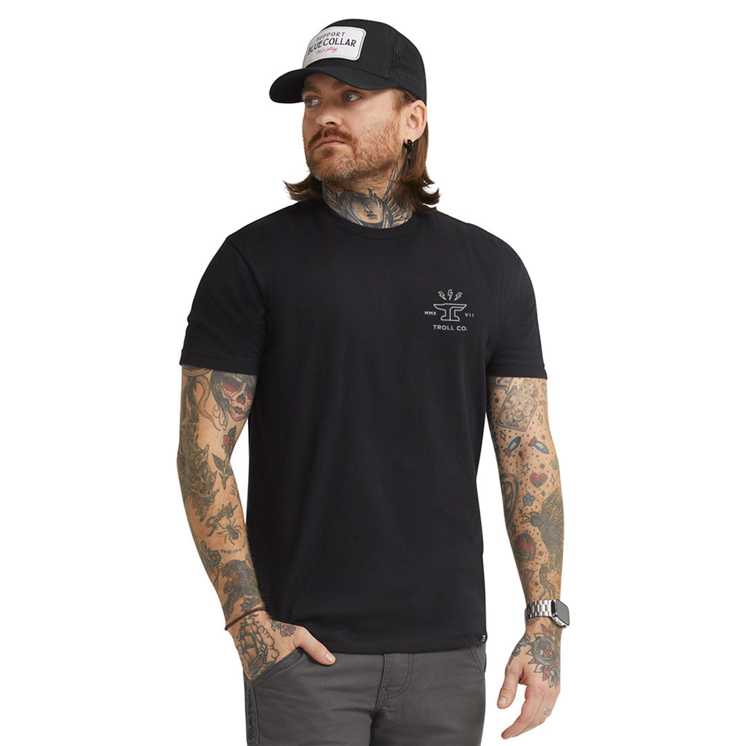 Twisting Wrenches Tee Black
