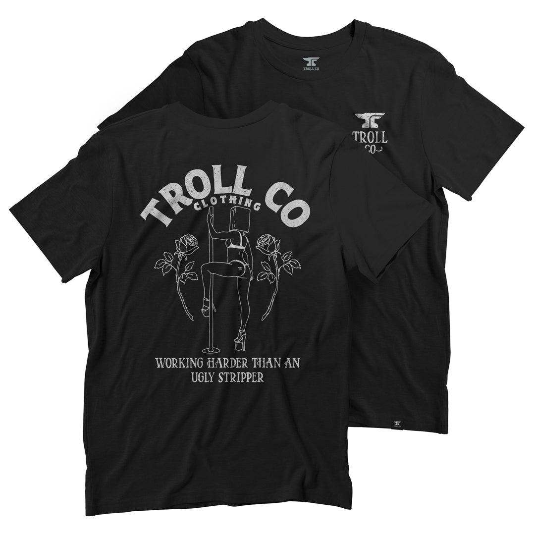 WHUS Butterface Tee: Black