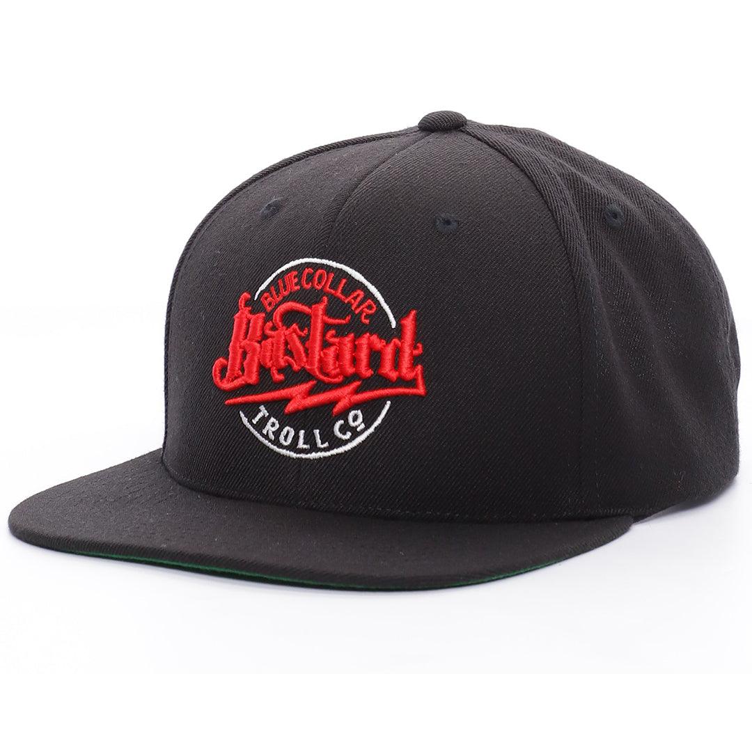 The Bastard Snapback: Black / Red - Purpose-Built / Home of the Trades