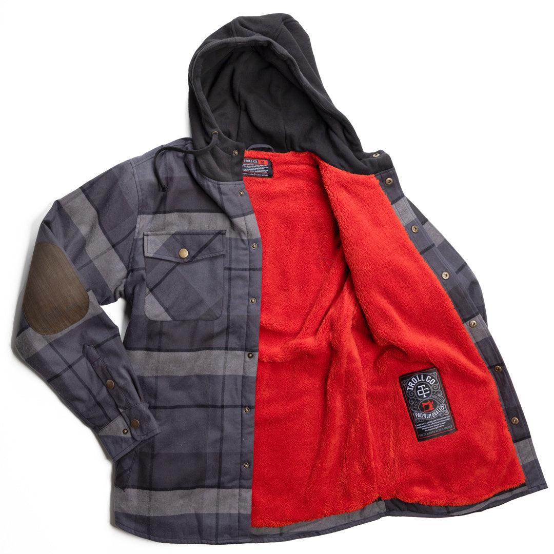 Buford Flannel Jacket: Charcoal - Purpose-Built / Home of the Trades