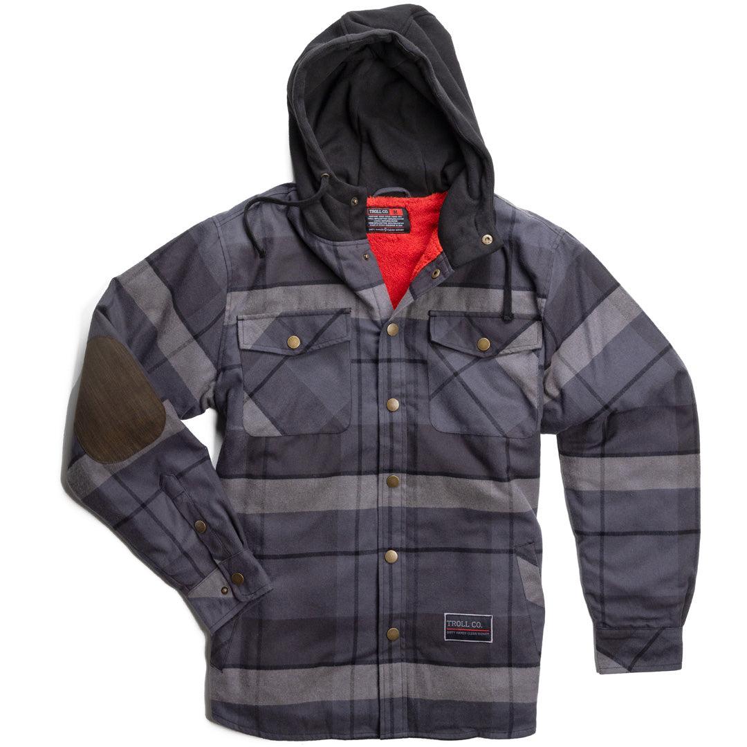 Buford Flannel Jacket: Charcoal - Purpose-Built / Home of the Trades