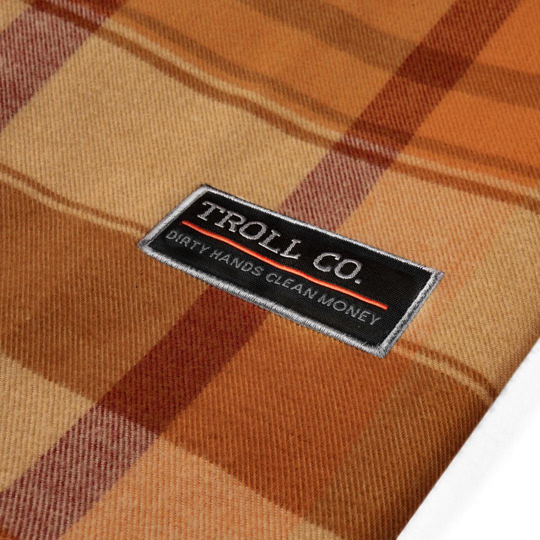 Wilder Flannel, Orange - Purpose-Built / Home of the Trades