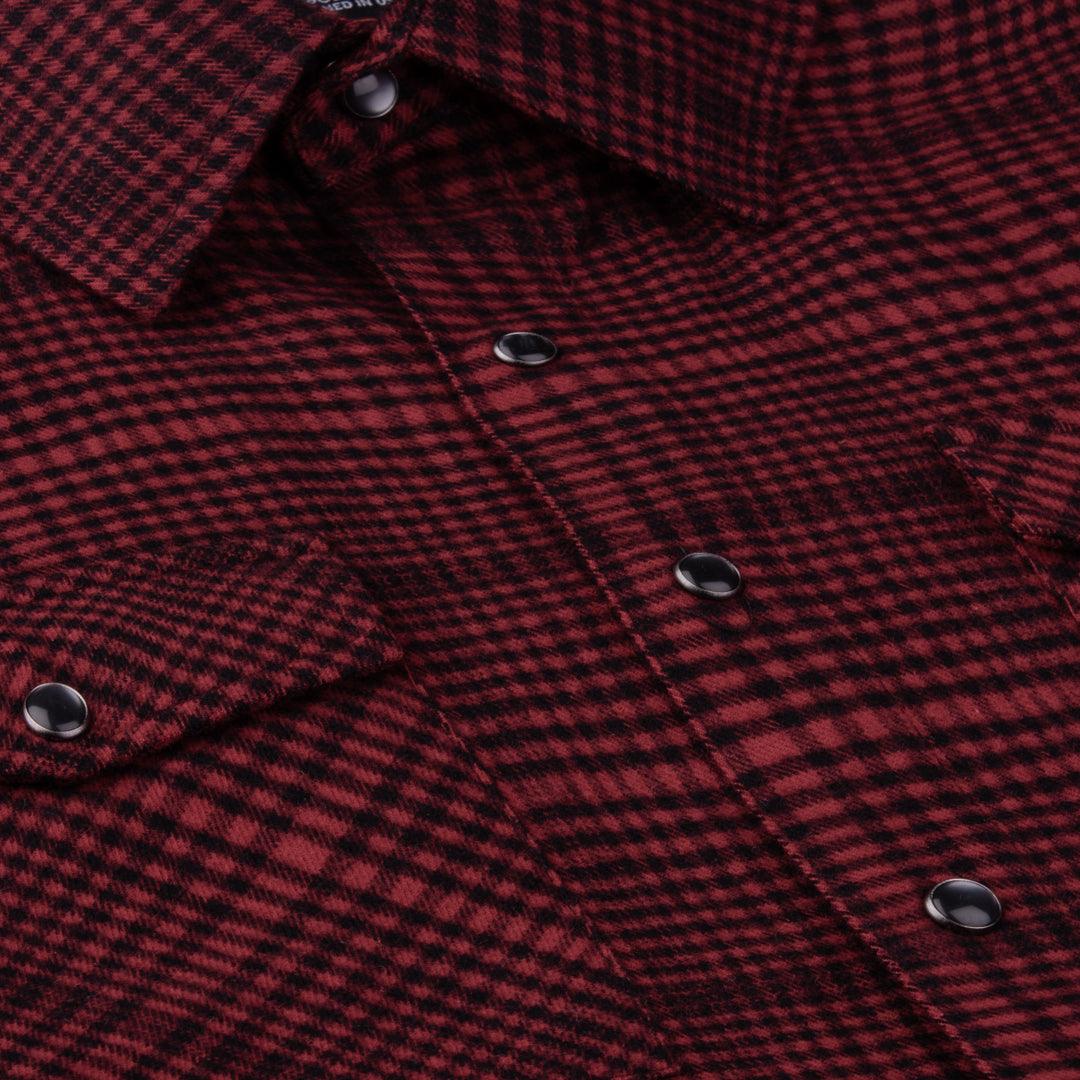 Cohen Flannel: Red / Black - Purpose-Built / Home of the Trades