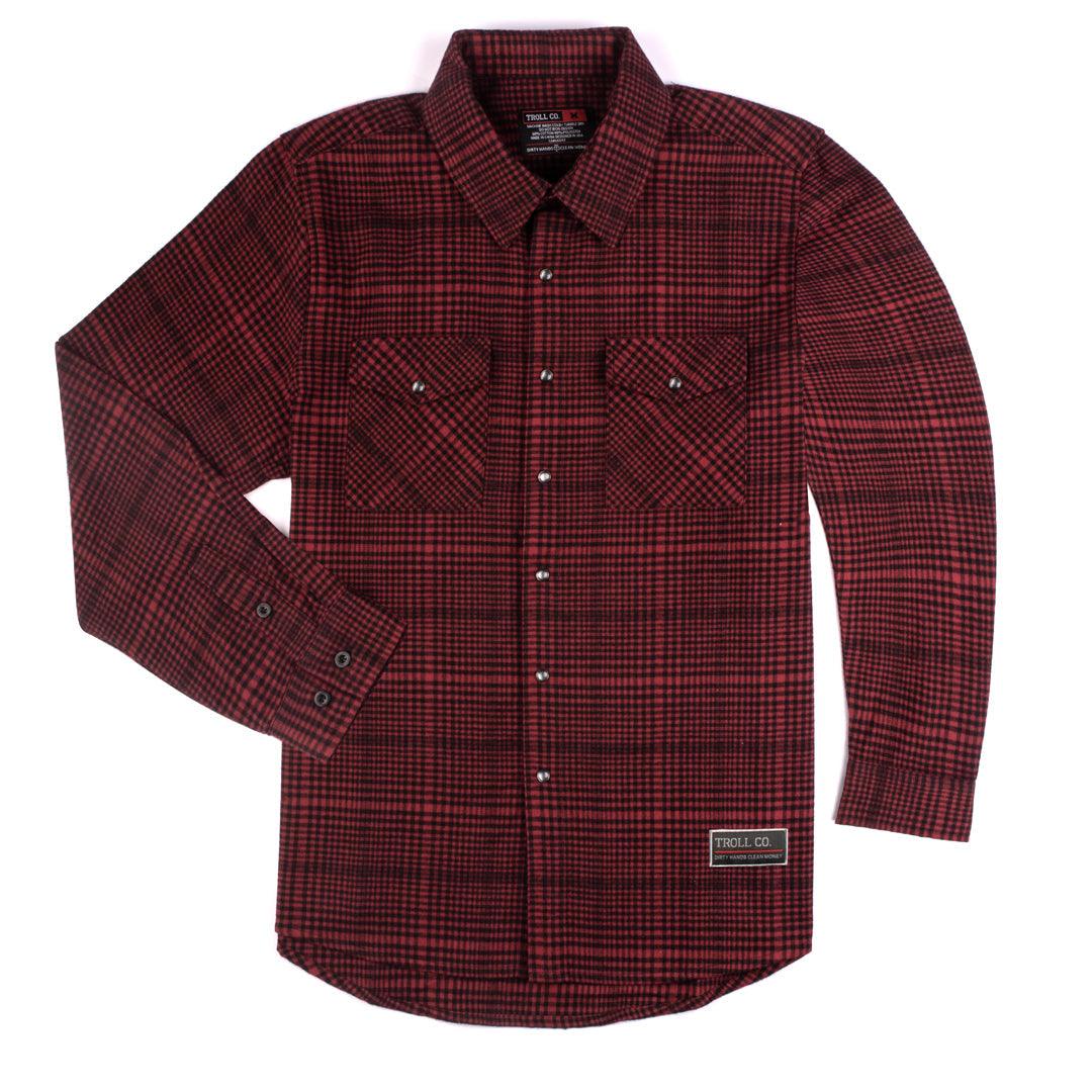 Cohen Flannel: Red / Black - Purpose-Built / Home of the Trades