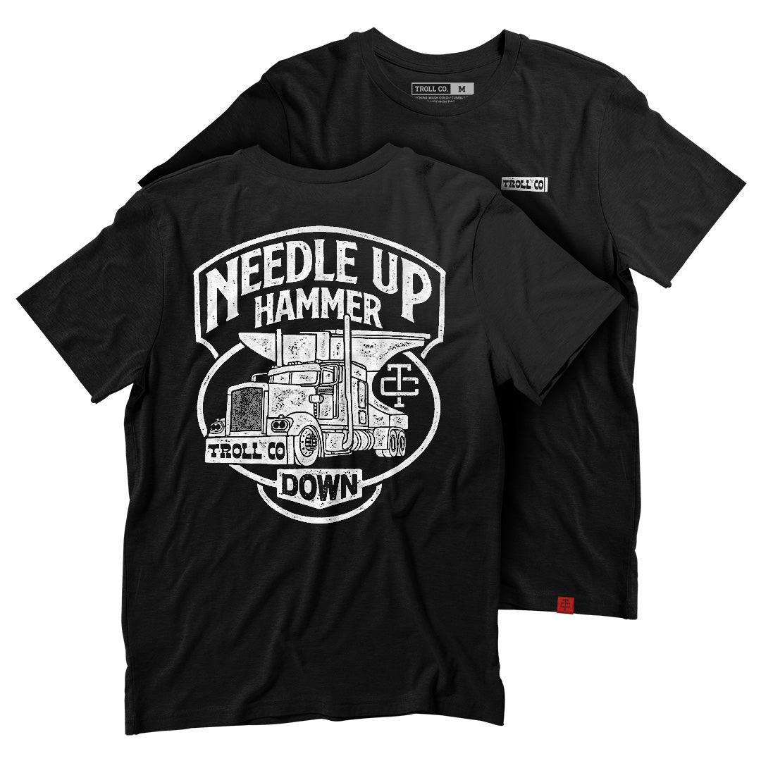 NUHD Tee: Black - Purpose-Built / Home of the Trades